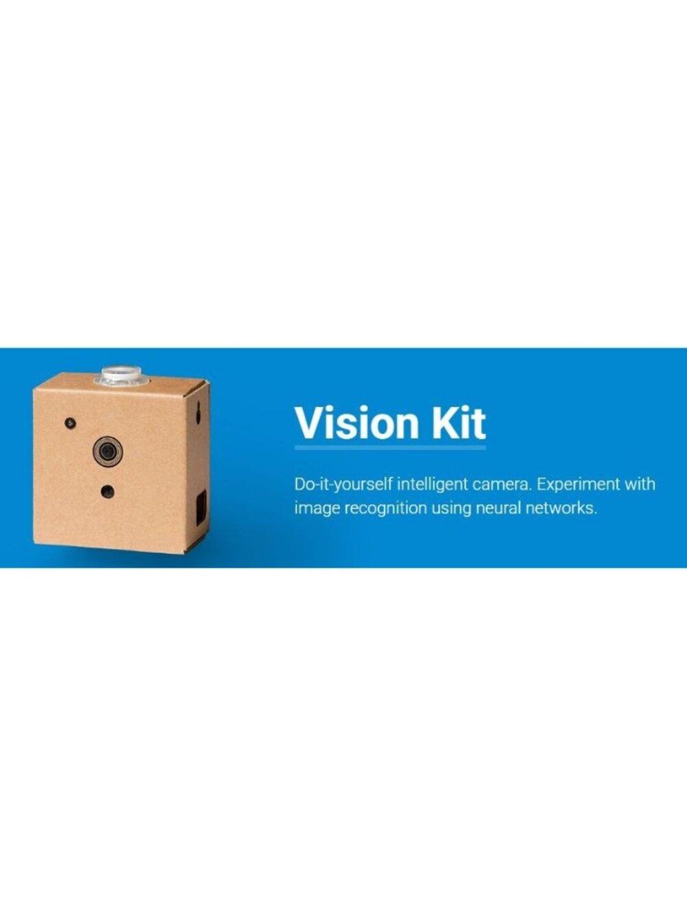 Google AIY Vision Kit V1.1 AI Raspberry Pi Zero included NEW - Picture 4 of 12